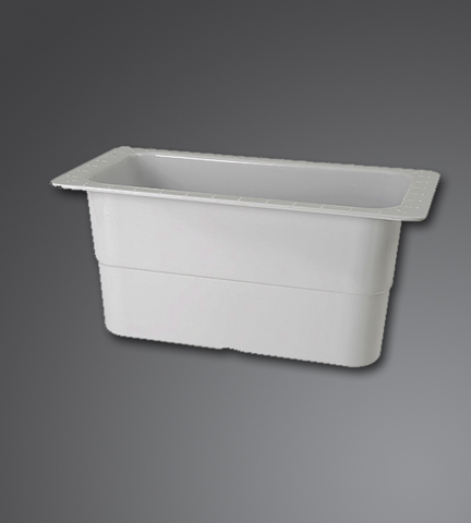 Melamine Food Pan 1/3 Size x 6"D